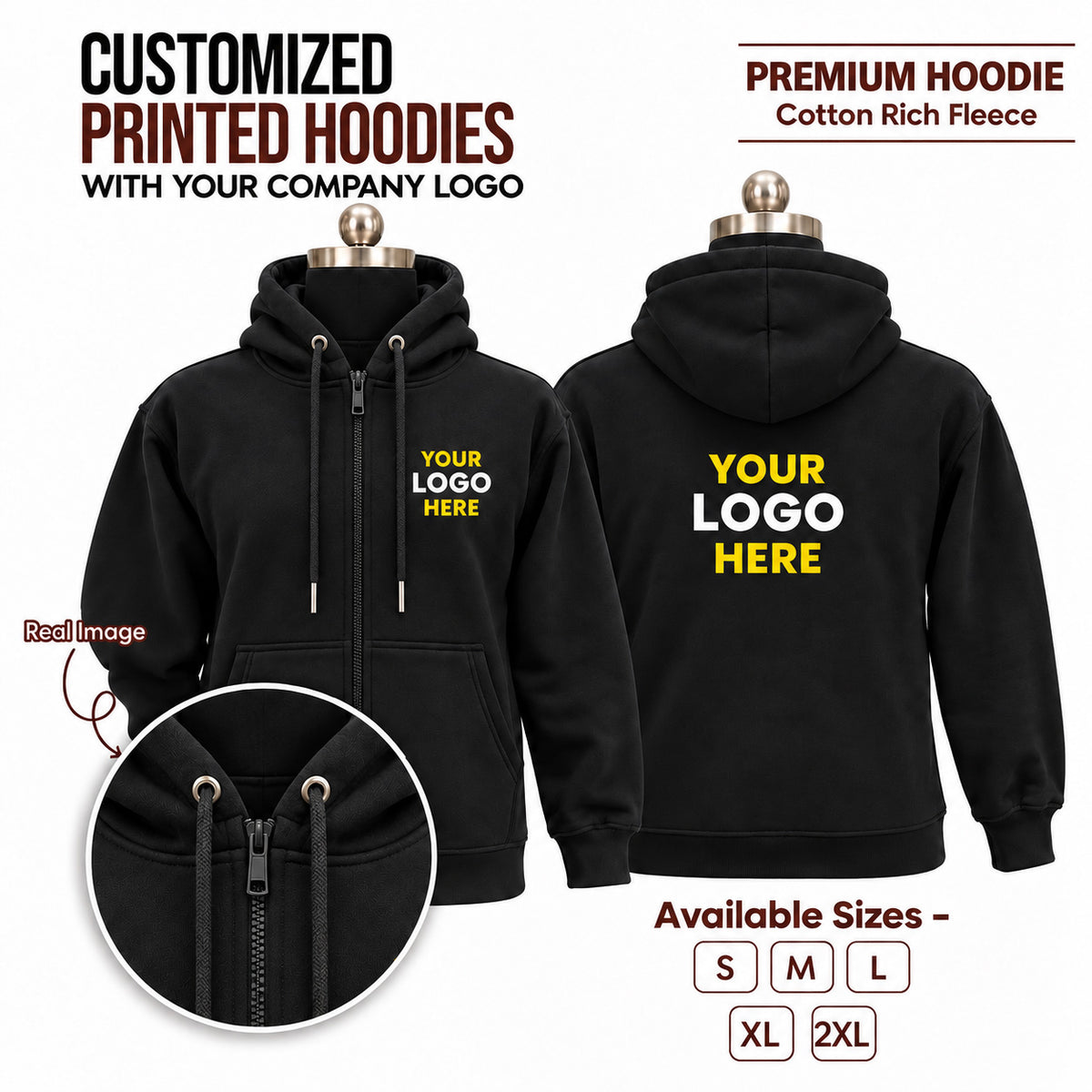Zipper Hoodies