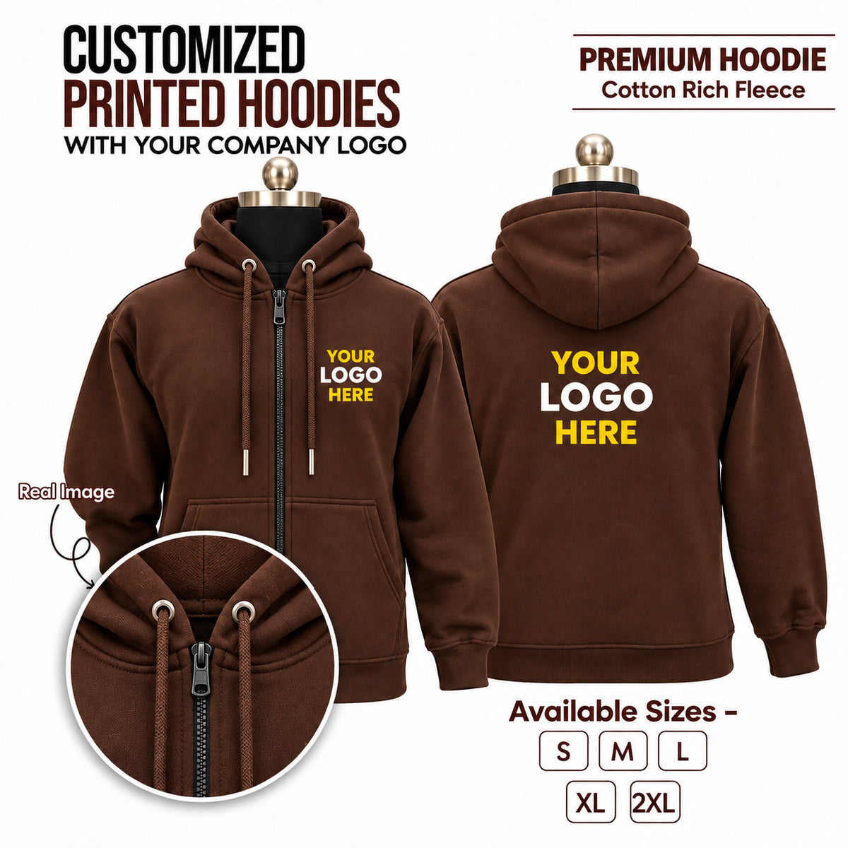 Zipper Hoodies